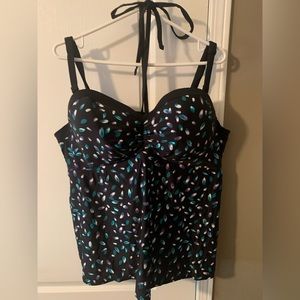 Plus size swim top